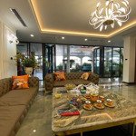 Penthouse 2 tầng 500m2, view paroma 360 độ sông hồng, hồ tây, phố cổ. có sân vườn bể bơi tràn viền