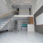Bán gấp nhà 1 trệt 1 lửng đúc sân ôtô sổ riêng thổ cư 100% gần cầu bạch đằng 2, tt 460tr nhận nhà ở