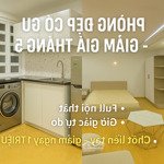 Xem là mê! phòng rộng, đủ nội thất xịn, giảm giá cực mạnh 1 triệu!