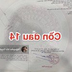 Bán lô cồn dầu 14 - vị trí đầu đường- hoà xuân