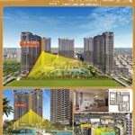 Bán cc masteri trinity square, 3,5 tỷ, 65,8m2, 2pn, 2wc, vinhomes osean park