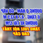 Siêu phẩm 6 tầng có thang máy full nội thất nhà mới xây 100%