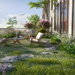 Gđ cần bán 2pn+2vs sân vườn rộng mặt trước view biệt thự đảo, tầng trung toà sf1 sky forest ecopark
