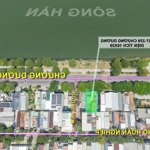 Cần bán đất đẹp view sông hàn đường chương dương - đà nẵng, giá bán: 39 tỷ, dt: 10x20=200m2.