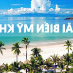 Vip biển! bán đất 200m² - 20,5 tỷ -mặt tiềnmỹ khê 1 - q. sơn trà