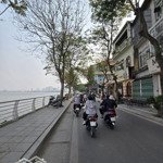 Bán nhà mặt phố hồ tây - kinh doanh đỉnh caodiện tích64 m2, 5 tầngmặt tiền4,6m giá bán 55 tỷ . nhà có 1 không 2