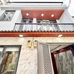 Nhà đẹp lê văn khương sát nhà máy bia đúc 1 lầu có nội thất hẻm xe hơi