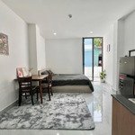 Cho thuê phòng trọ ban công rộng 30m2 gần đại học văn lang phan văn trị quận bình thạnh 6tr8