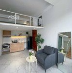 Cho thuê căn hộ duplex 35m² full nt , ban công rộng, không giới hạn người ở gần etown ch, bàu cát