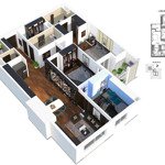 Gia đình em cần bán căn 121m tầng trung hpc land mark 105 tố hữu