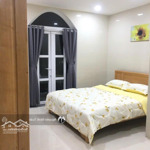 Tòa chdvhẽm xe hơi6m nơ trang long 144m2 (6 lầu x 31 phòng). đầy đủ pccc, thang máy full nội thất 100%.