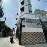 Nhà mới góc 2mt hẻm oto, trệt 3 lầu, cách lê văn khương 300m ngay nhà máy bia heineken