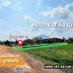 đất nền khu dân cư lưng tựa núi bà thông 2 đầu nhựa dt790