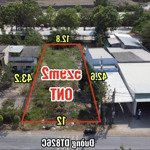 529M2 Thổ Cư 12X43 Dt826C Đông Thạnh, Cần Giuộc