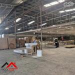 Cho thuê nhà xưởng 2.100m² uyên hưng tân uyên bình dương – pccc đầy đủ, sơn treo, container ra vào, giá 120tr/tháng