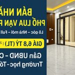 Bán Nhà Phố Lụa Vạn Phúc Hà Đông, Lô Góc, Full Nội Thất, Ở Ngay, Sdcc, 6.8 Tỷ Có Thương Lượng