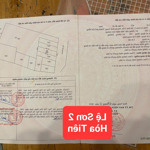 Cần bán đất kiệt ô tô lệ sơn 2, hòa tiến