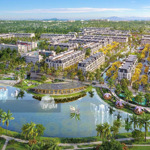 Bán nhà 5 tầng 77m² trục 25m hướng nam đối diện tòa 33 tầng hoàng huy new city