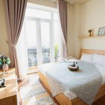Cho thuê 1pn-2pn - studio - ban công full nội thất cao cấp - thang máy - dọn phòng - bảo vệ từ 8tr
