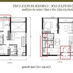 Chính chủ bán căn góc duplex the senique tầng đẹp view bể bơi và nhà hát gia lâm