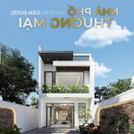 Bán nhà mới xây 1 trệt 1 lầu trương định 22m - trung tâm hành chính h. cần đước