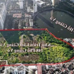 Vinhomes gallery giảng võ quỹ căn mới nhất, view hồ, chiết khấu khủng, kinh doanh sầm uất
