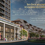 Mở bán shophouse chân đế 3 tầng, căn sun cosmo đà nẵng dt 150m2, nh hỗ trợ 70%, giá 1x tỷ