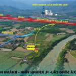 Xã Sông Cầu - Huyện Khánh Vĩnh - Khánh Hoà 5 Lô 200M2 Full Thổ Cư