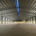 Cho thuê nhà xưởng kcn tân đức đức hòa, long an, khuôn viên: 5.100m2, xưởng: 2.900m2