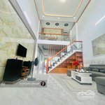 Bán nhà gác đúc 3 phòng ngủ, gần cây xăng nhật tân thanh 300m, p.thái hòa, tp.tân uyên