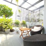 Cho thuê căn hộ q3_studio ban công sân vưởn 50m2_thang máy_hà đô centrosa_sài gòn mall_hồ kỳ hòa