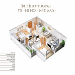 Bán căn hộ cc 2pn 2wc, 77,51m2 tại khai sơn city, long biên, hà nội, 67 triệu/1m2