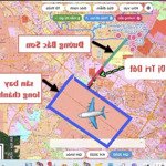 Duy nhất lô 100m2 cách sân bay long thành 5km, 1ty2 sổ sẵn công chứng