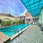 Siêu biệt thự vip- mặt tiền đường- kế bệnh viện đk tp thủ đức - 1 hầm 2 lầu, có hồ bơi, dt 430m2