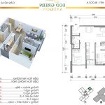 Bán ch eco green sài gòn, 4,798 tỷ, 66m2, 2pn, 2wc, căn góc, giá tốt nhất thị trường eco hiện tại.