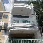 Hẻm xe hơi 5m dt:4x30m,4 tầng,giá 10 tỷ, đất thánh, p 6, q tân bình.