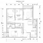 Bán căn hộ chung cư tại the two residence - gamuda garden, 7,7 tỷ, 111,74 m2 chính chủ