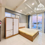 Cho thuê căn hộ studio ban công giá 4triệu5 rộng 30m2 gần lotte - cầu kênh tẻ, đh tdtu, rmit q7
