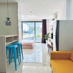 Căn hộ studio ban công máy giặt riêng ngay trần hưng đạo q1 gần bùi viện, cầu nguyễn văn cừ