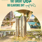 The emerald 68: căn hộ triệu đô view đỉnh bình dương, trả góp đến 2027