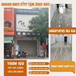 Cho Thuê Mặt Bằng Kinh Doanh Siêu Hot
