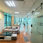 Cho thuê văn phòng 100m2 - 29 triệu/tháng. full nội thất, mặt phố trung kính, cầu giấy