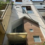 Hẻm Xe Hơi Sát Mặt Tiền Đồng Đen Khu Bàu Cát Tân Bình, 5 Tầng Thiết Kế Hiện Đại.