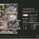 BOOKING Căn hộ 2 PN tại The Matrix One Premium Mỹ Đình, 100m/booking