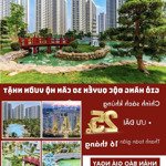 Giỏ hàng 30 căn hộ vườn nhật chiết khấu 25%, thanh toán 16 tháng