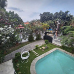 Cho thuê biệt thự thảo điền khu compound an ninh, sân vườn hồ bơi rộng. liên hệ thoa