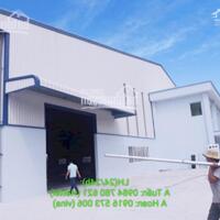 Cho thuê kho - xưởng. DT từ: 500m2, 1000m2, 1500m2, 2000m2, 2500m2,... đến 150.000m2