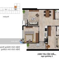 Căn Hộ 2 Ngủ 64M2 Cuối Cùng Của Đợt Mở Bán Đầu Tiên Trong Tháng 12 - Giá Ưu Đãi Chỉ 1,7 Tỷ