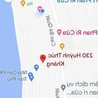 Đón Đầu Cao Tốc Phan Thiết Và Sân Bay Phan Thiết,Mặt Tiềnđường Huỳnh Thúc Kháng - Đi Bộ Ra Biển 2 Phút