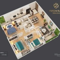 Suất Ngoại Giao 2 Phòng Ngủ 3 Phòng Ngủharmony Square Nguyễn Tuân, Bàn Giao Full Nội Thất, Chiết Khấu Đến 2% Gtch